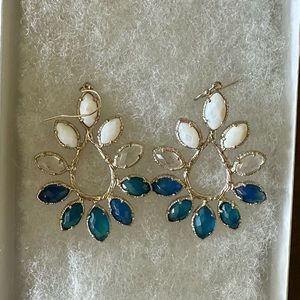 Kendra Scott tier drop dangle earrings